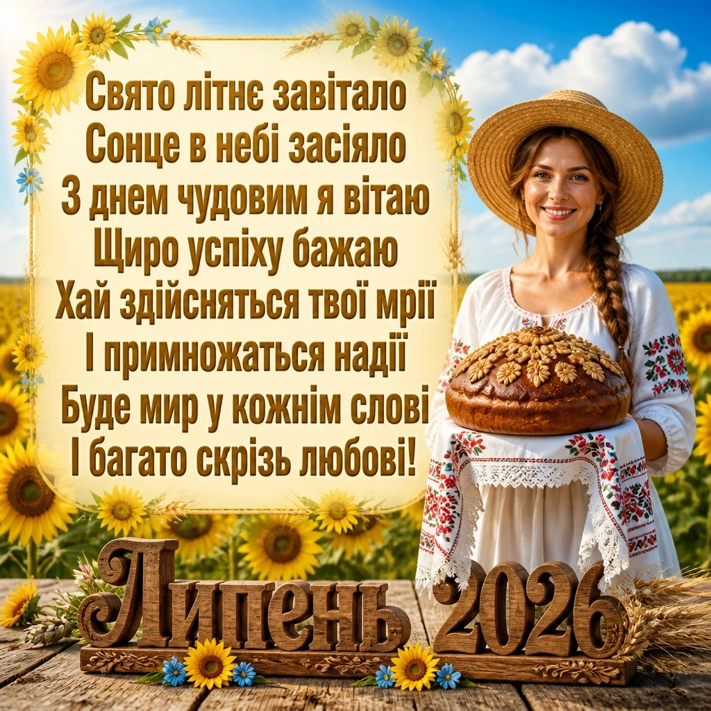 іменини липень 2026