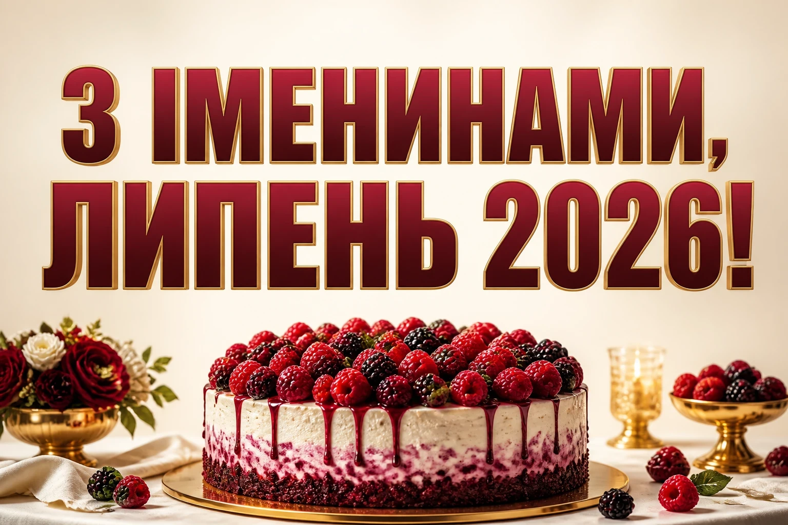 іменини липень 2026