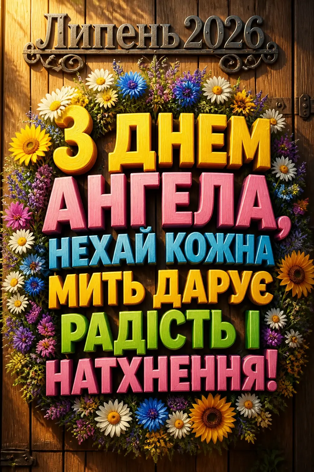 іменини липень 2026
