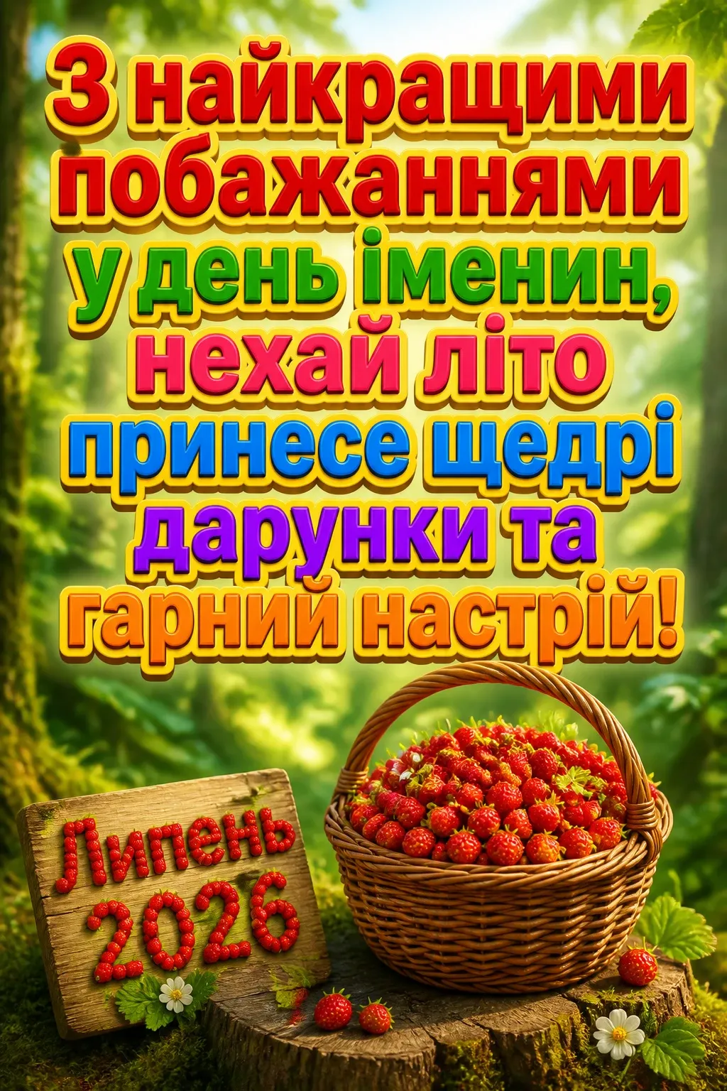 іменини липень 2026