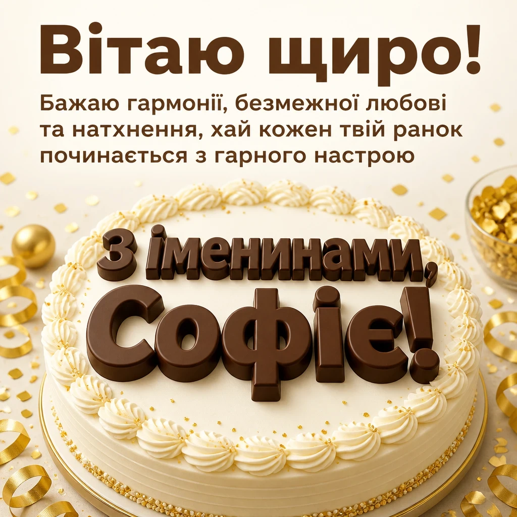 іменини софіі