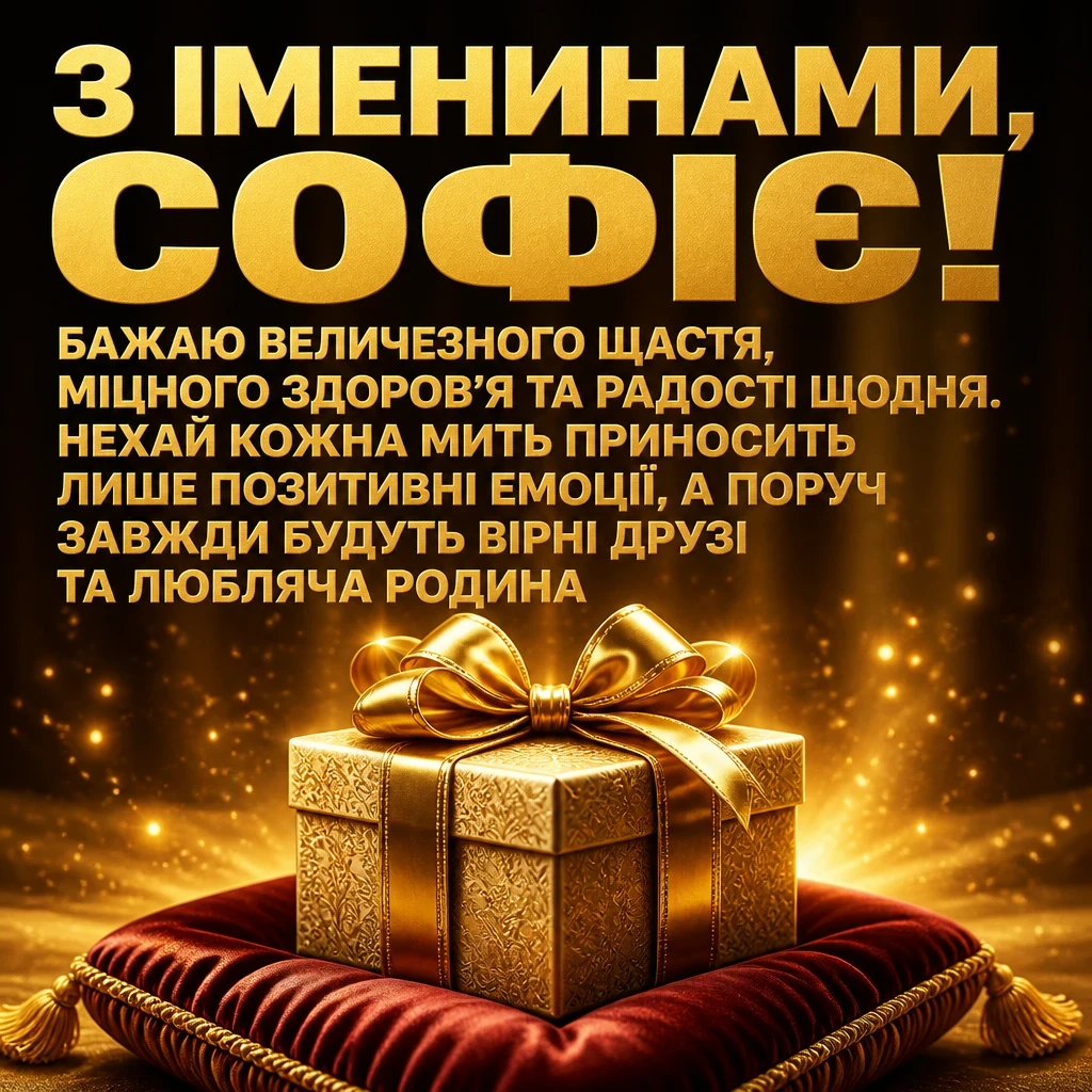 іменини софіі