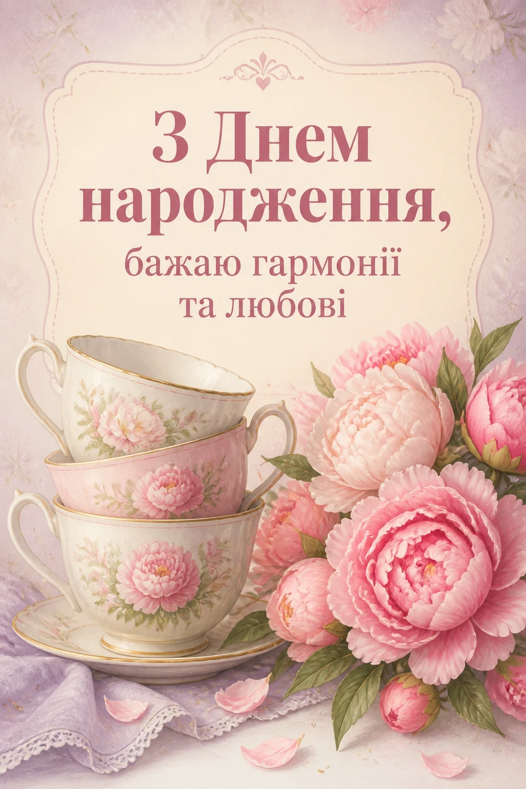з днем народження тьотя люба