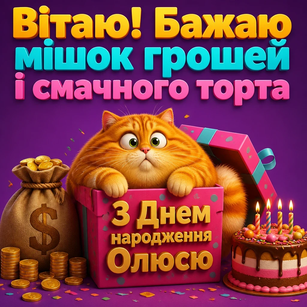 з днем народження олюся