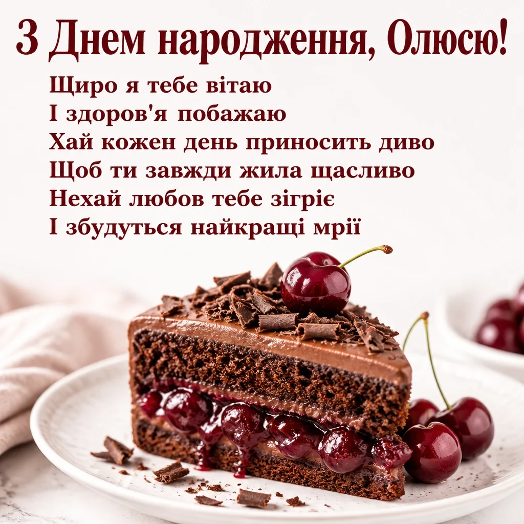 з днем народження олюся