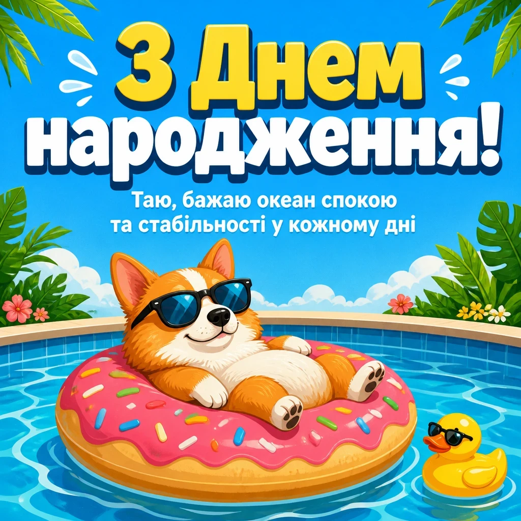 з днем народження таїсія