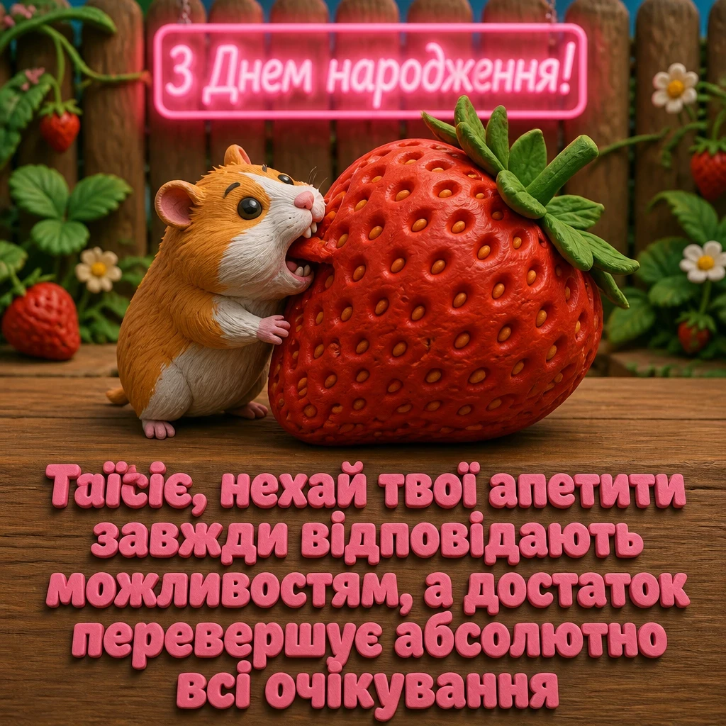 з днем народження таїсія