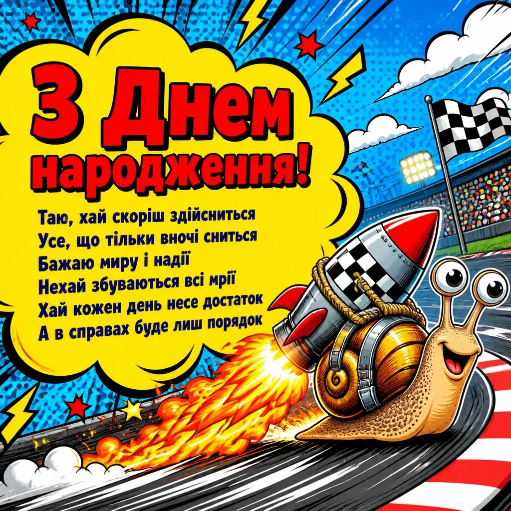 з днем народження таїсія