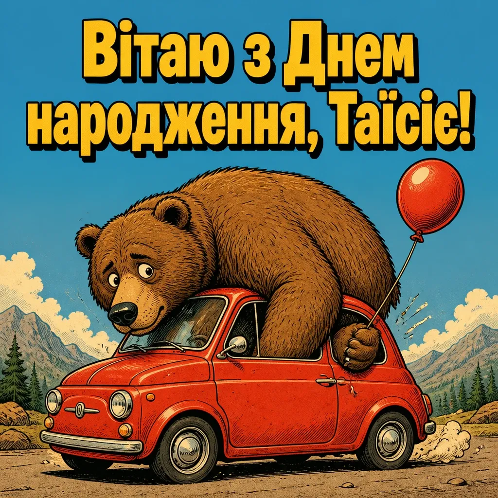 з днем народження таїсія