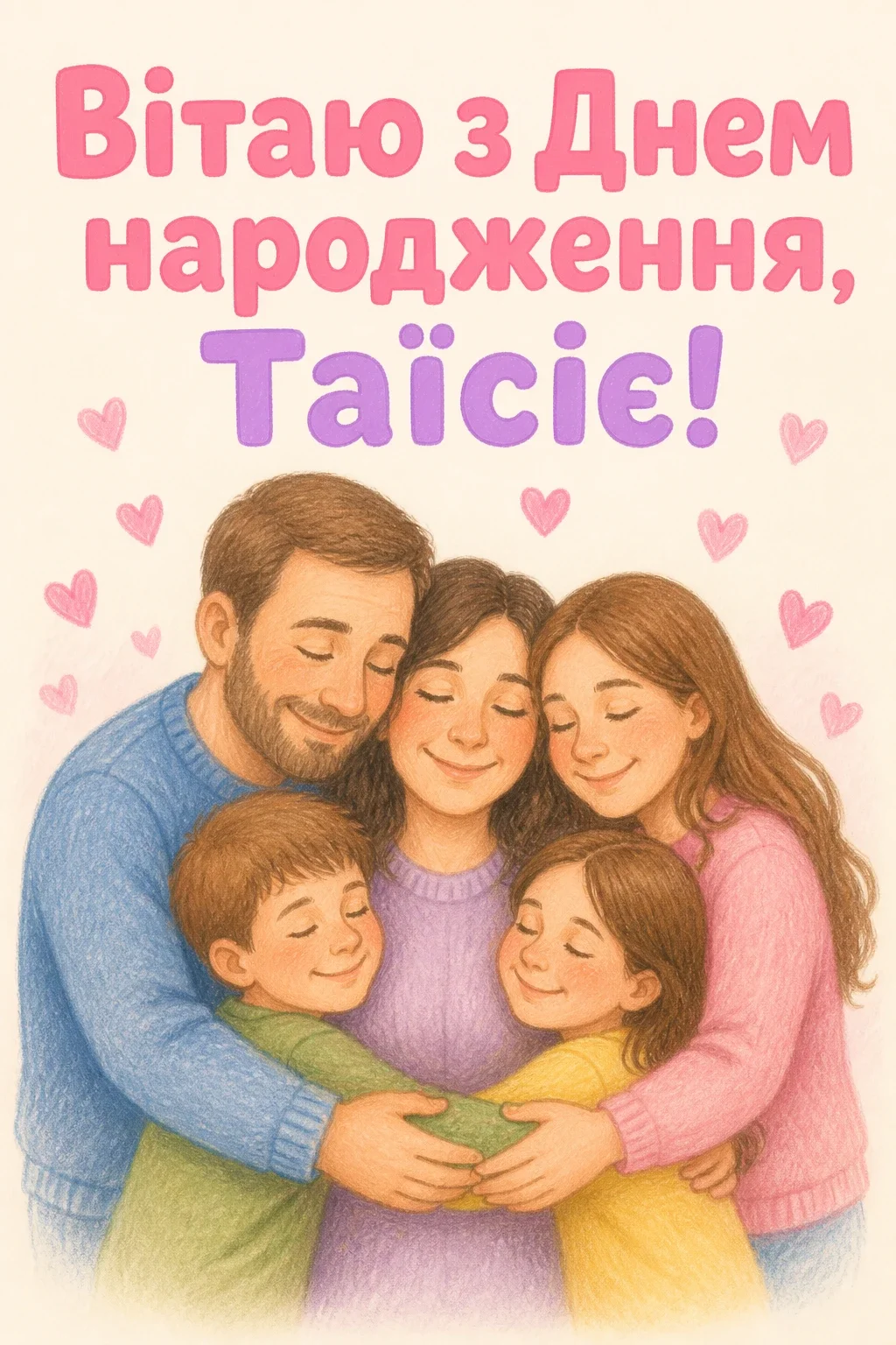 з днем народження таїсія