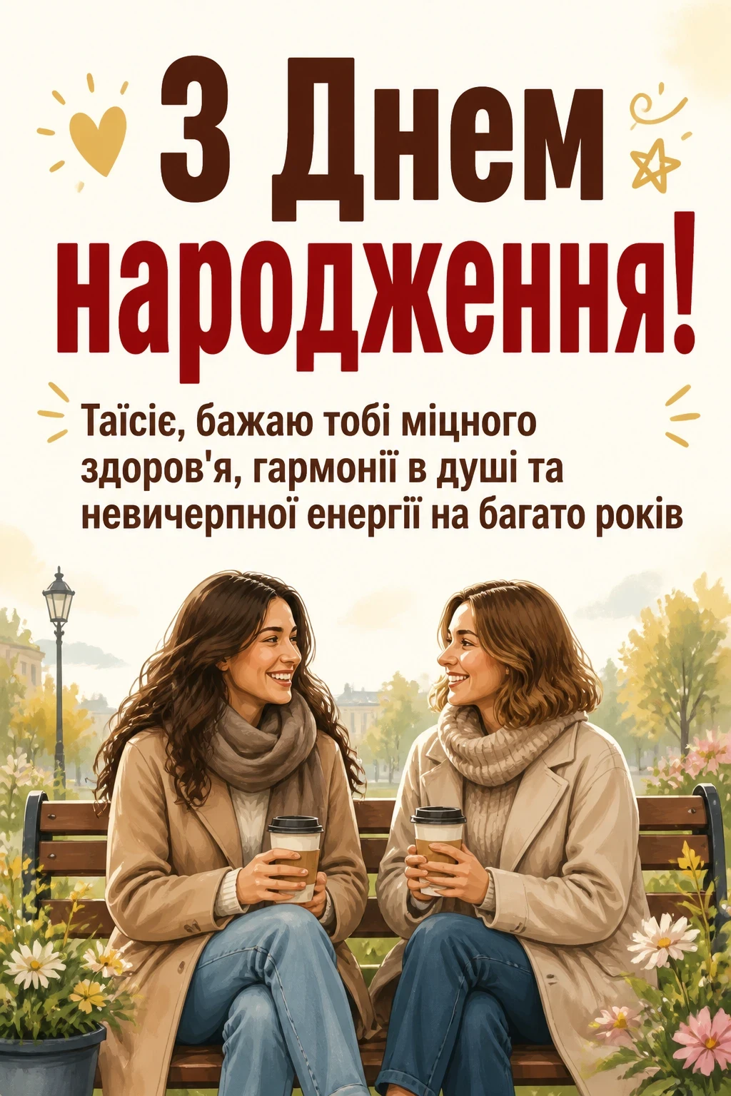 з днем народження таїсія
