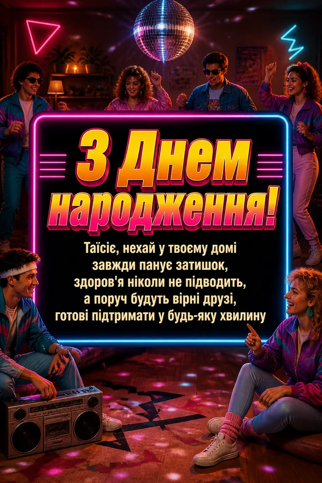 з днем народження таїсія