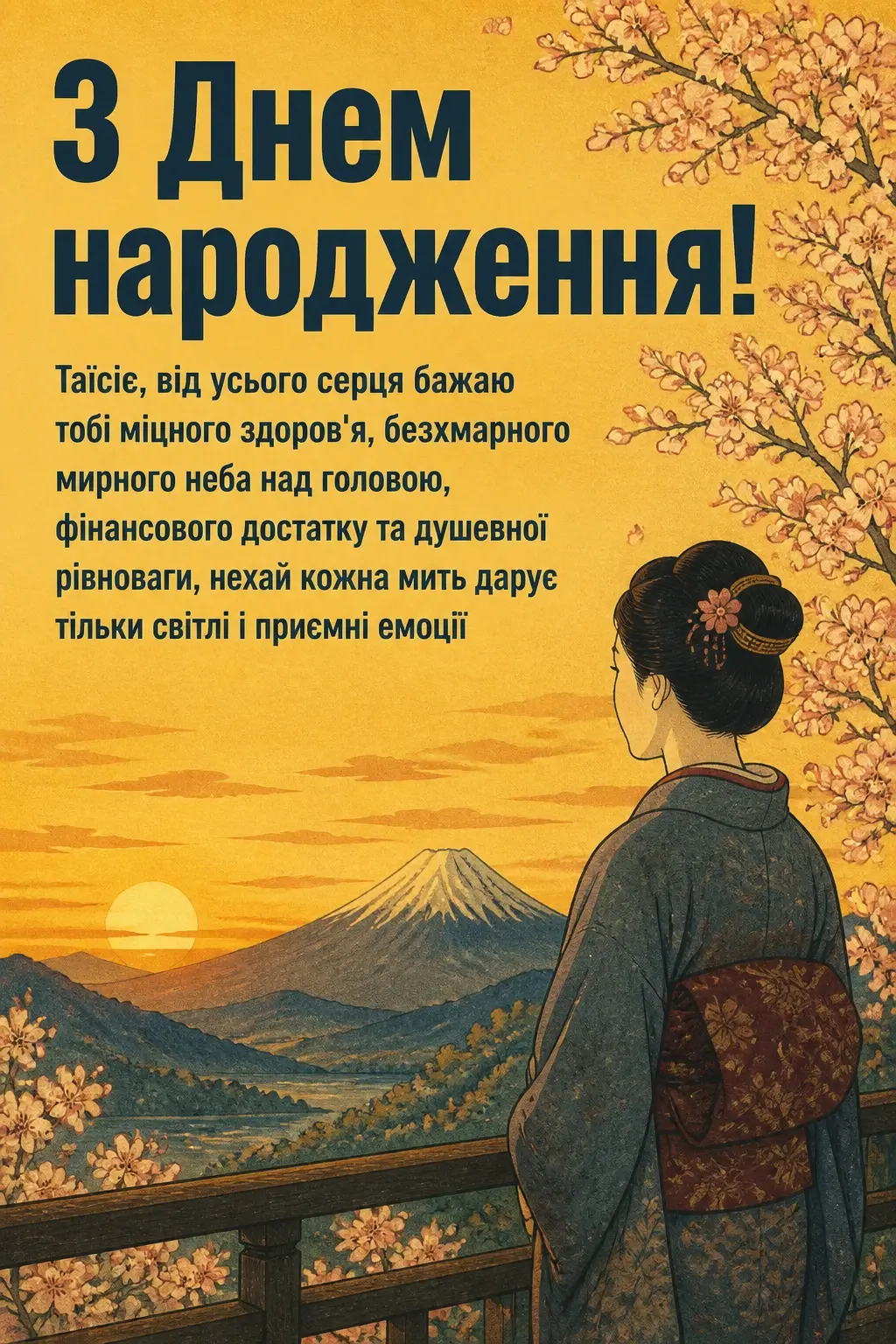 з днем народження таїсія