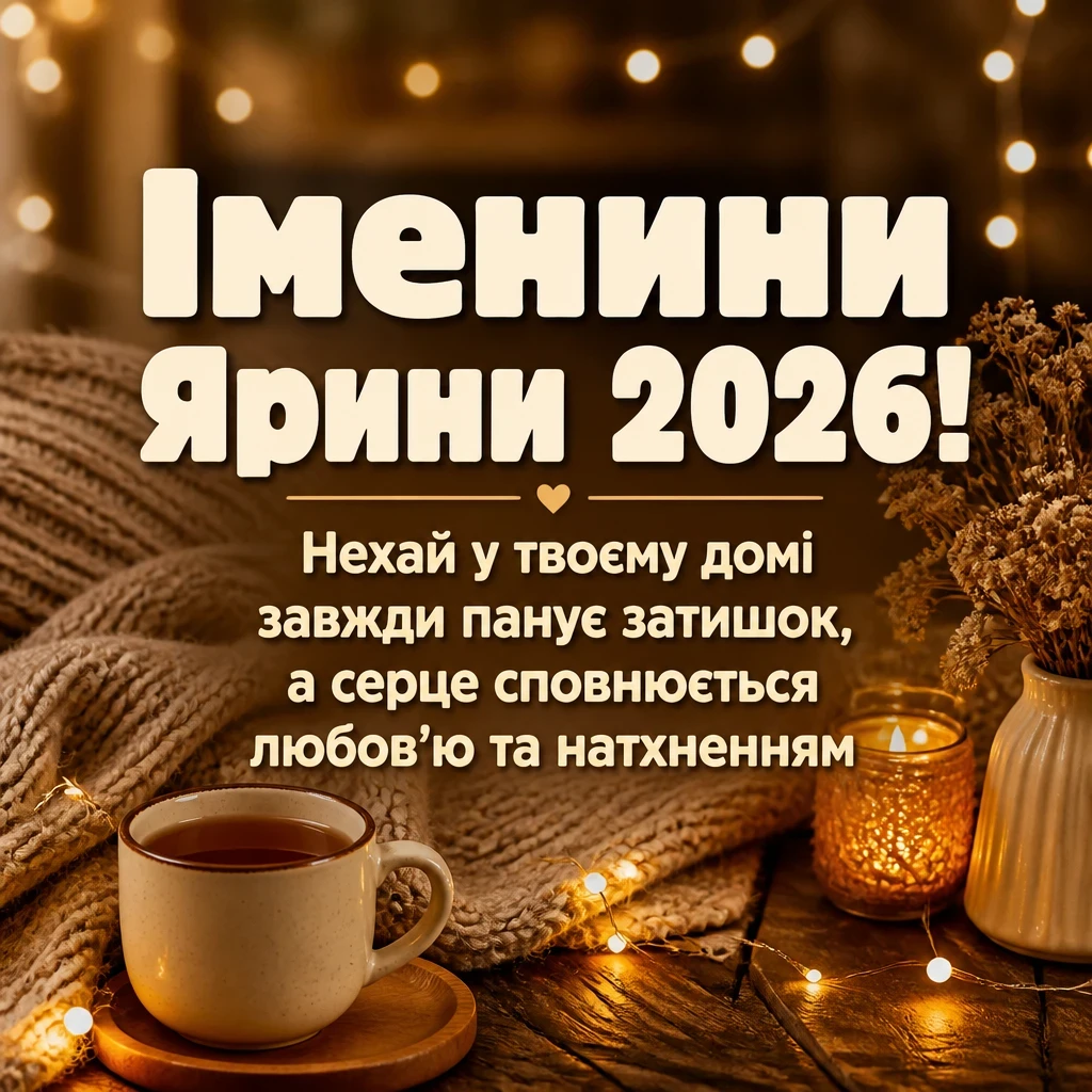 ярини іменини 2026