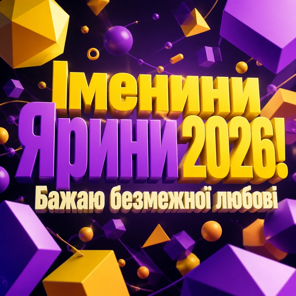 ярини іменини 2026