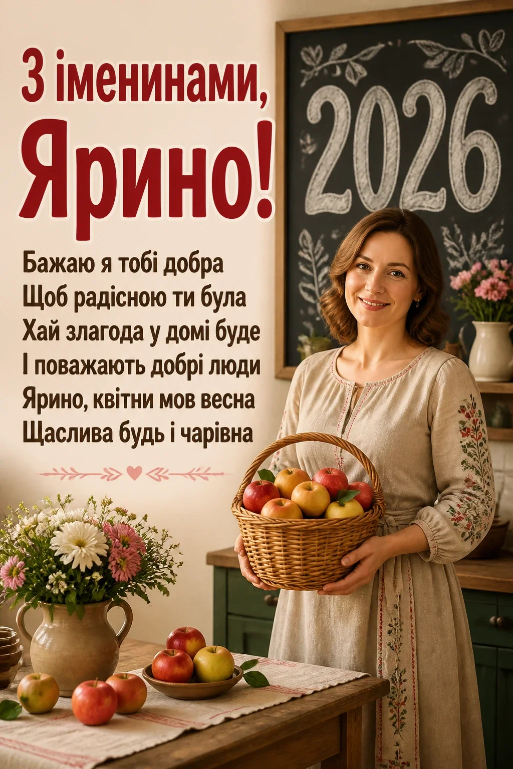 ярини іменини 2026