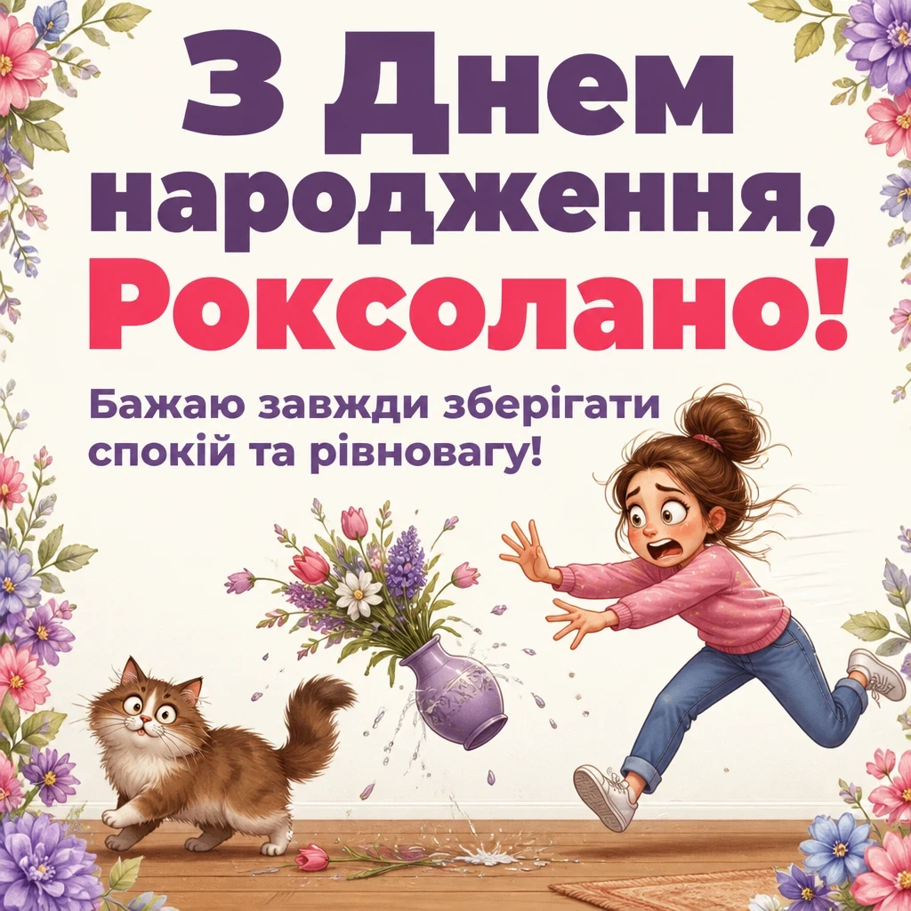 з днем народження роксолана