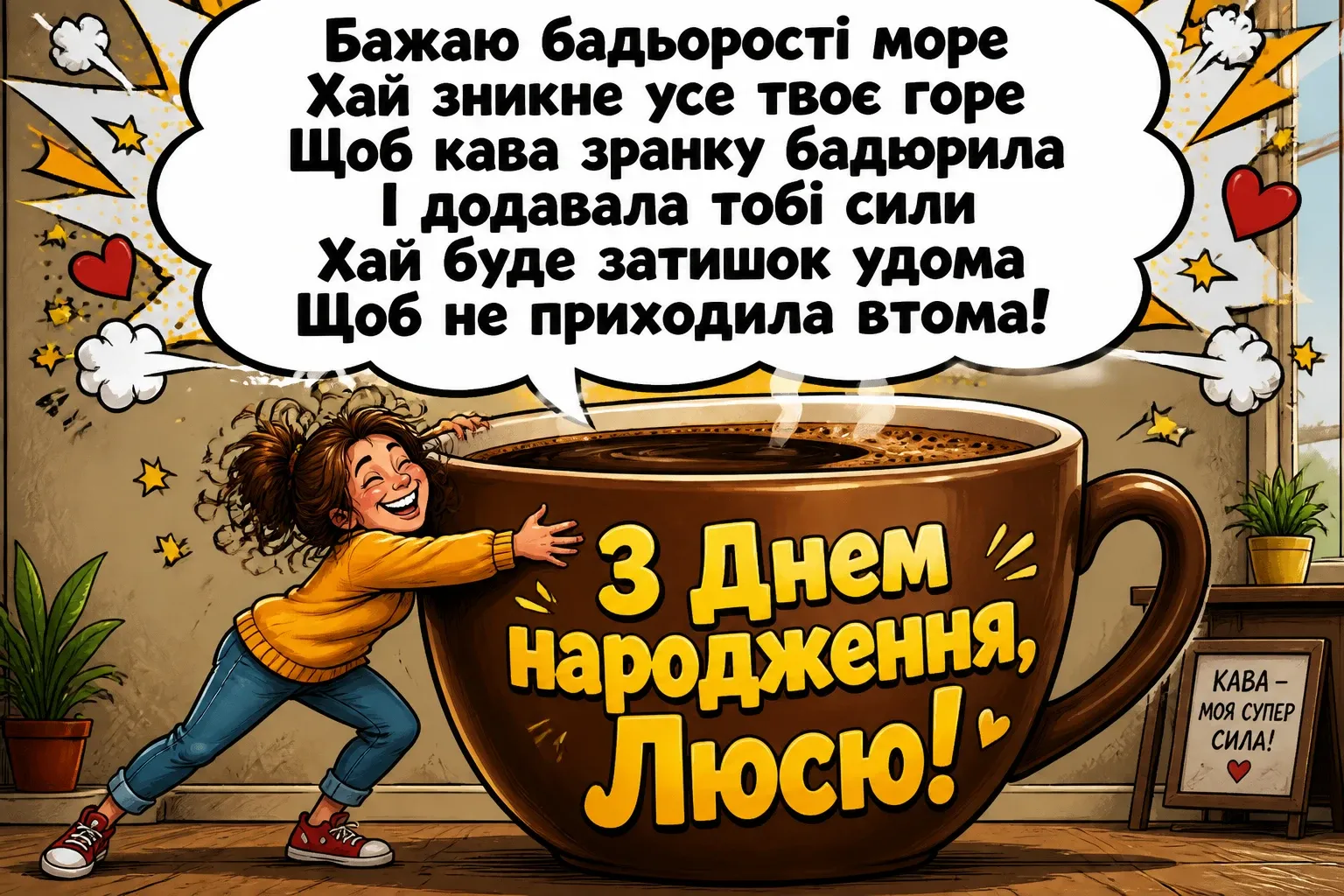люся з днем народження