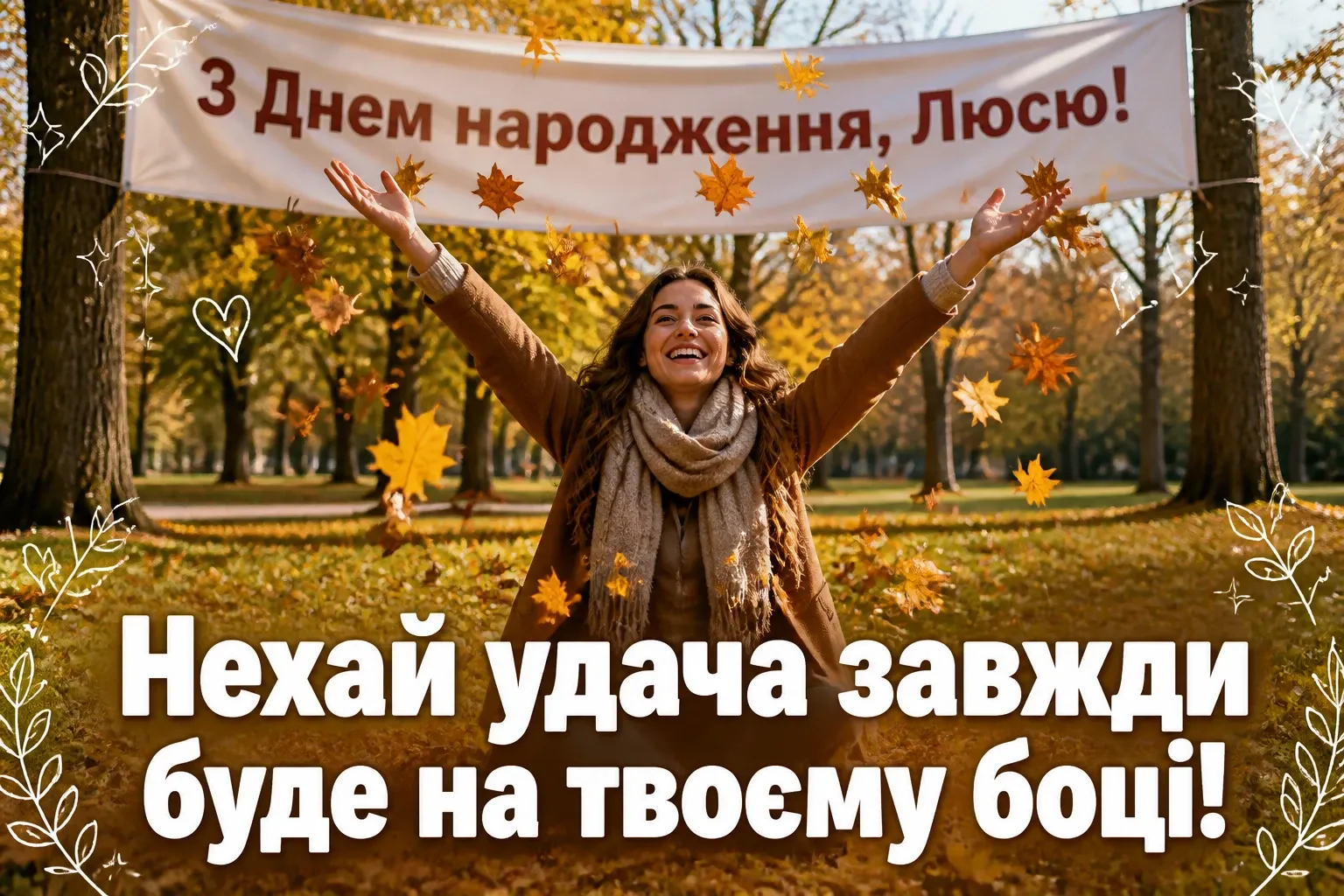 люся з днем народження