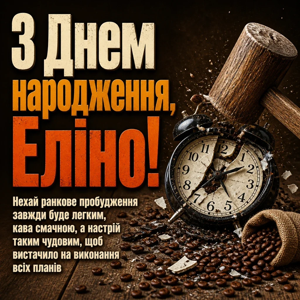 з днем народження еліна