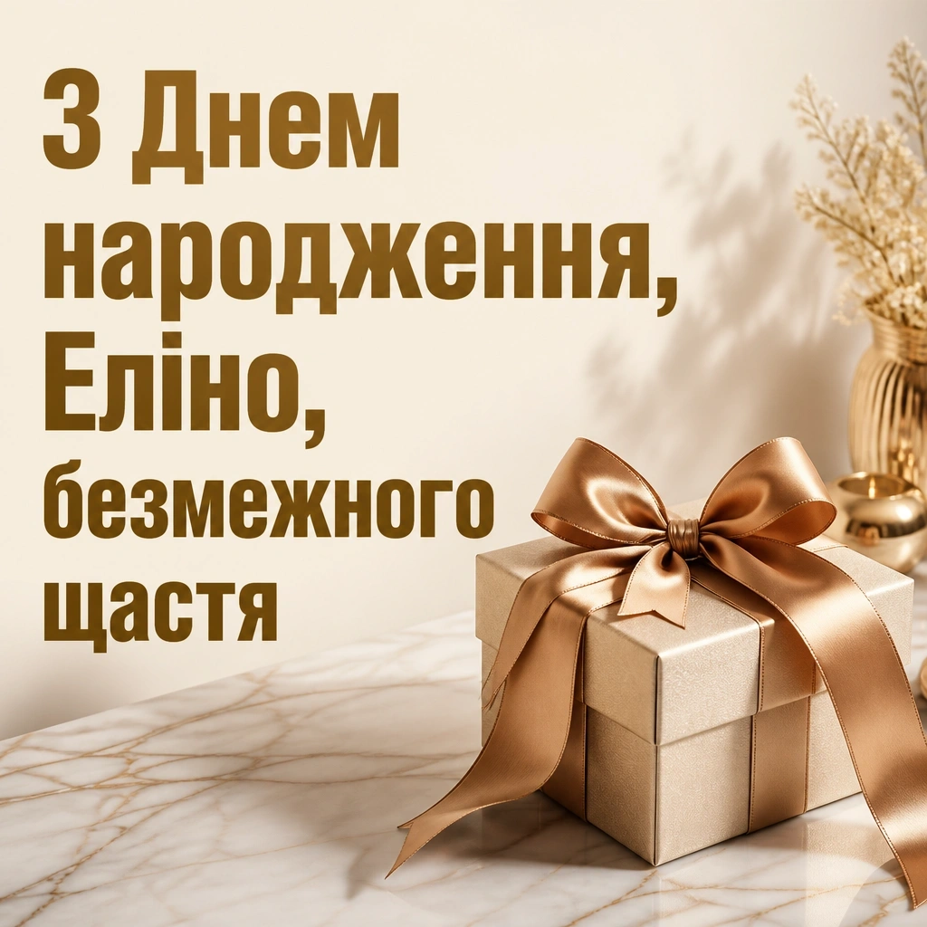 з днем народження еліна