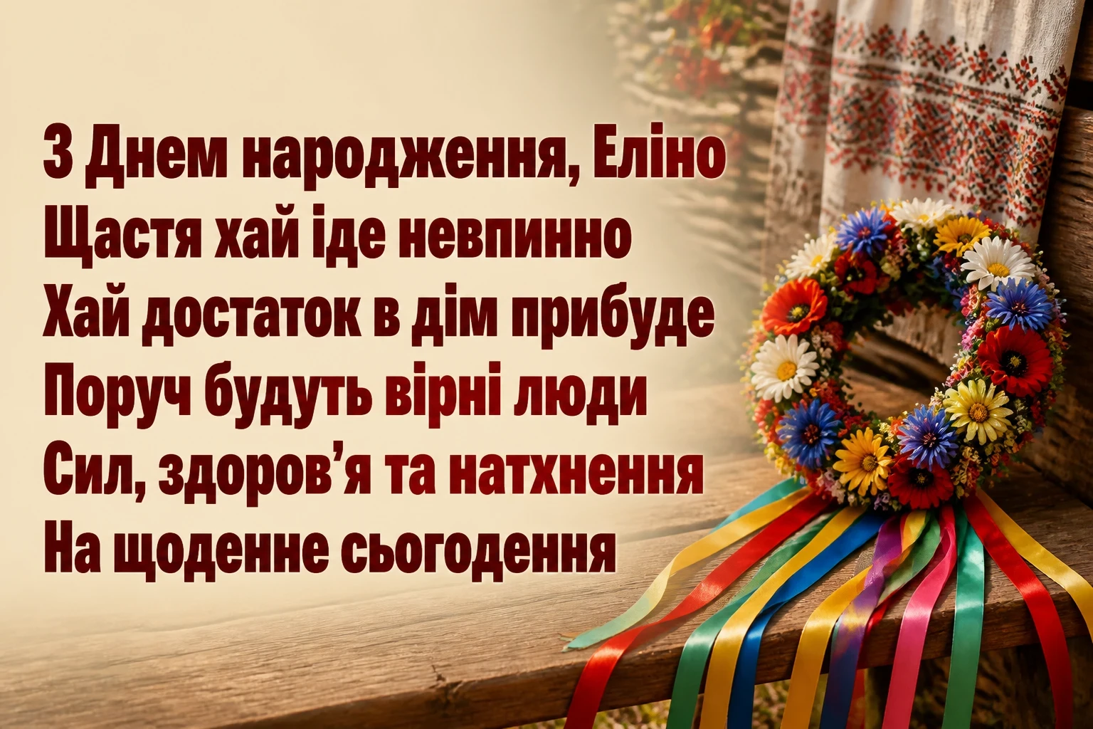 з днем народження еліна