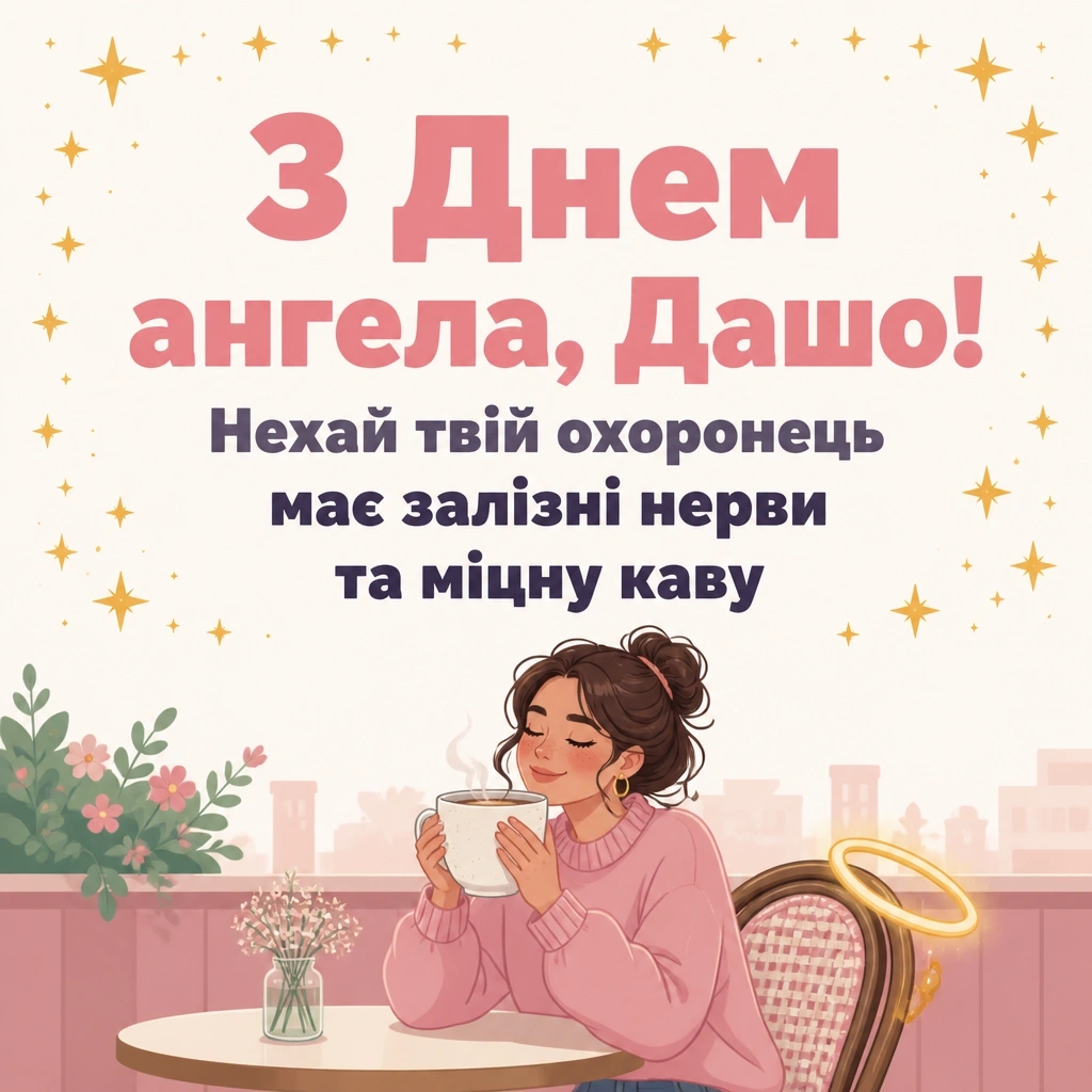 з днем ангела даша
