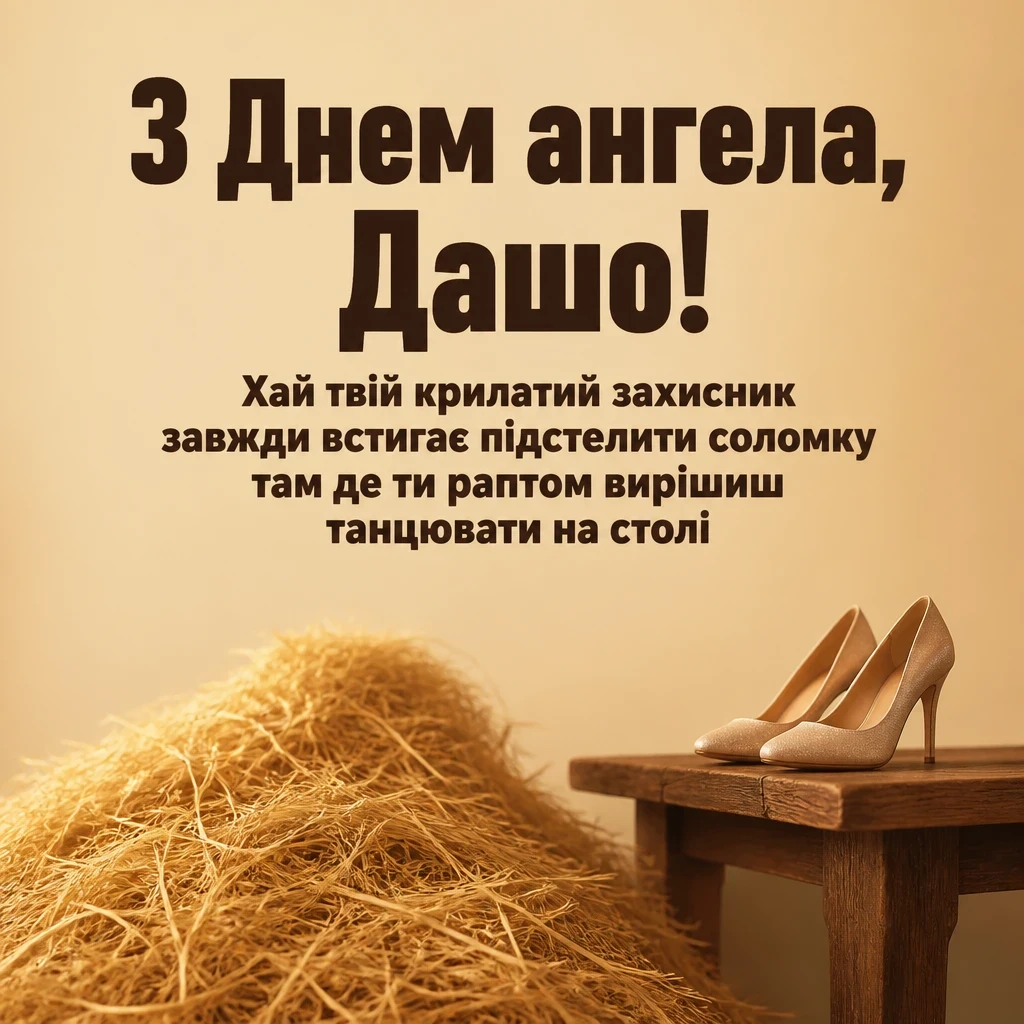 з днем ангела даша