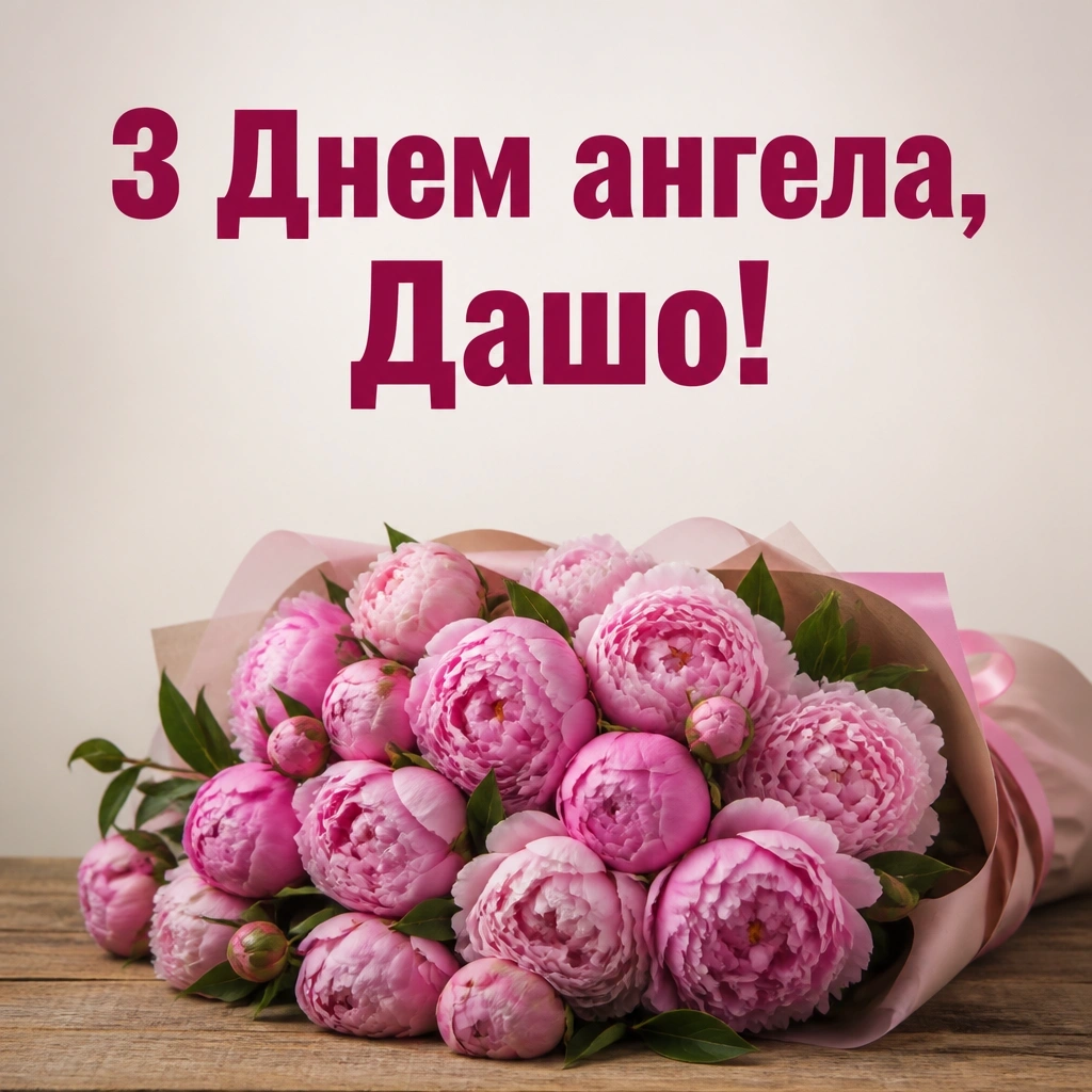 з днем ангела даша