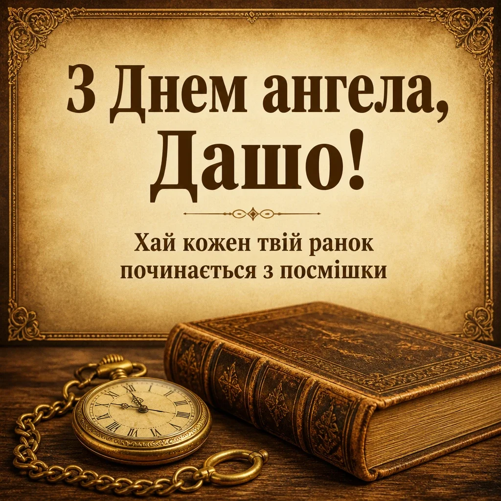 з днем ангела даша