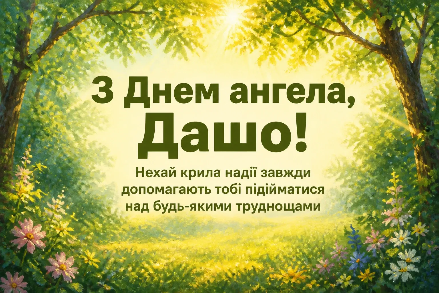 з днем ангела даша