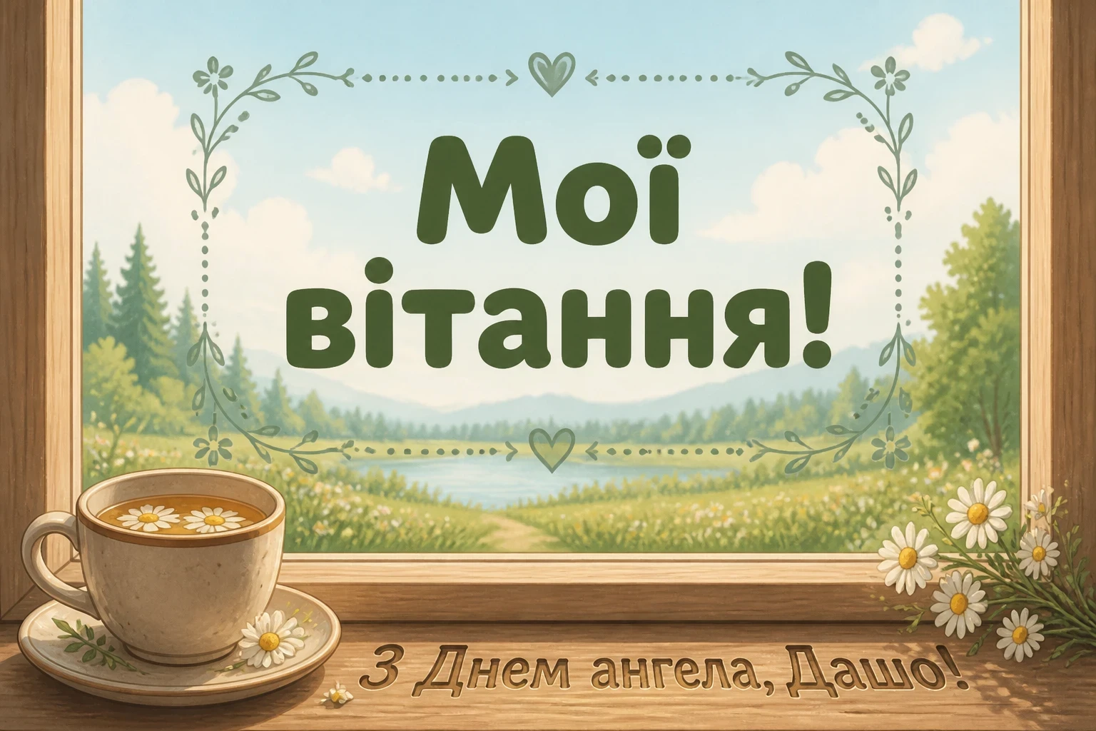 з днем ангела даша
