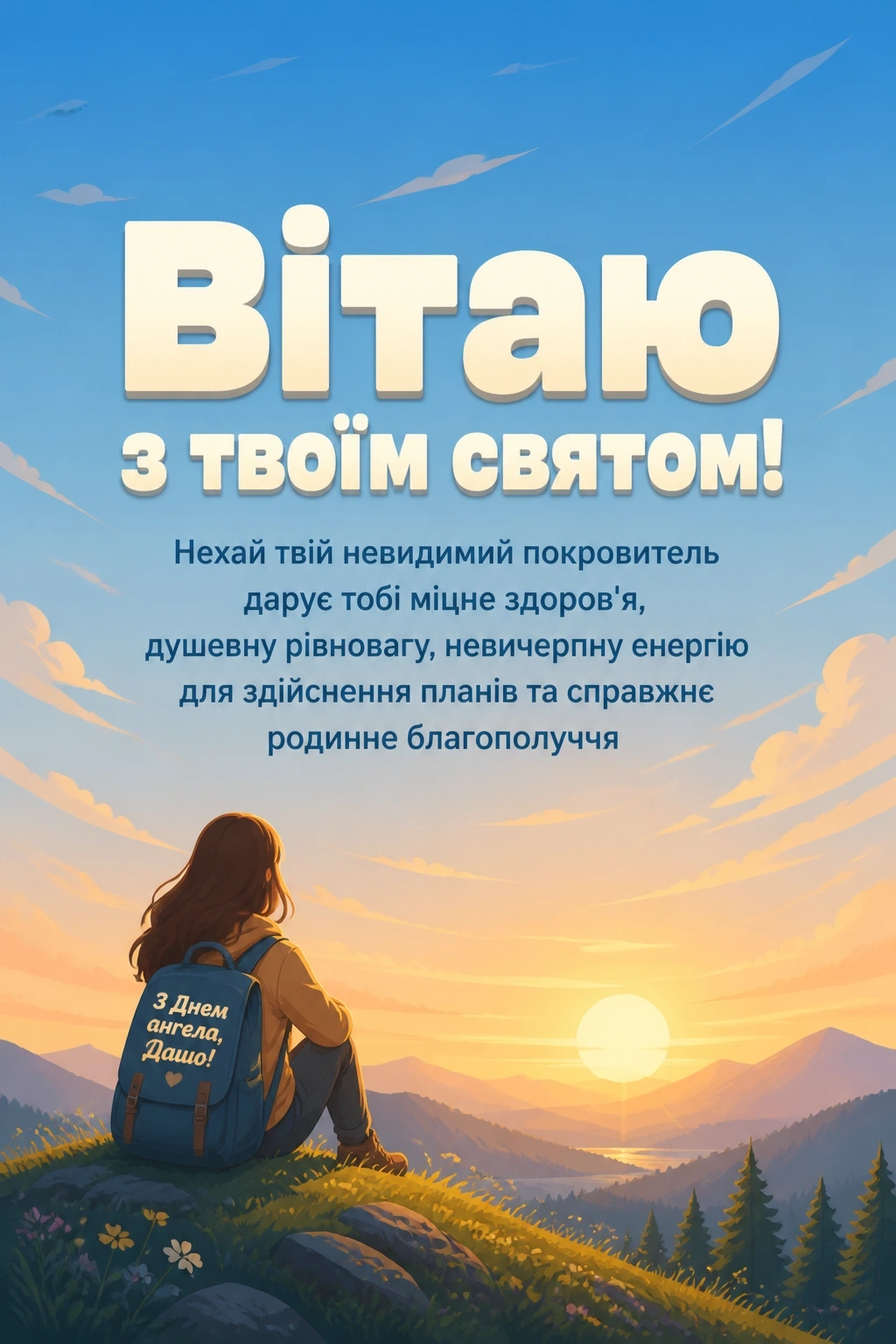 з днем ангела даша