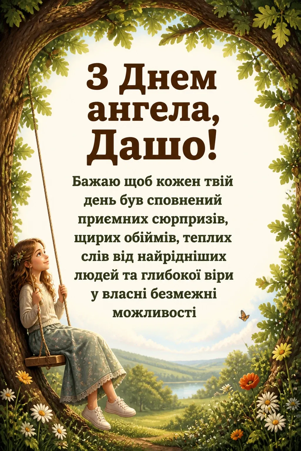 з днем ангела даша