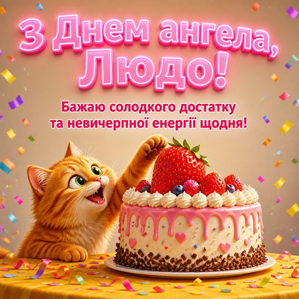 з днем ангела люда з днем ангела люда
