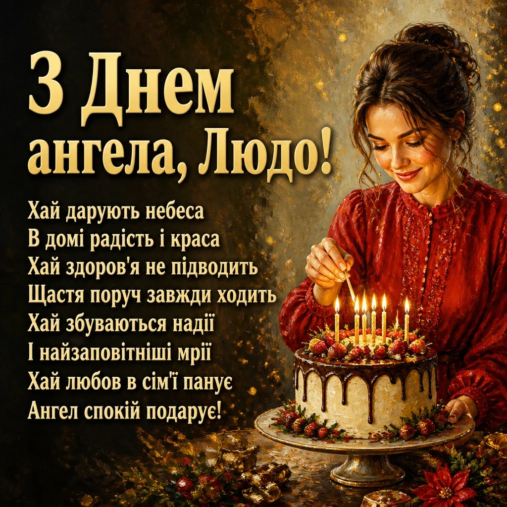 з днем ангела люда з днем ангела люда