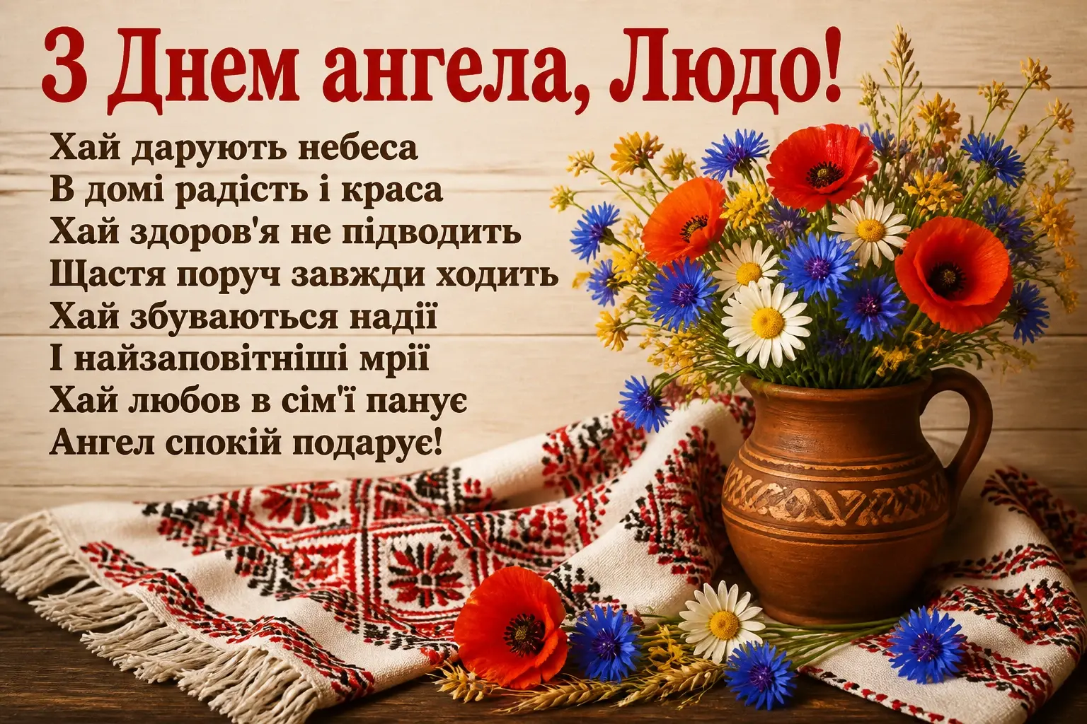 з днем ангела люда з днем ангела люда