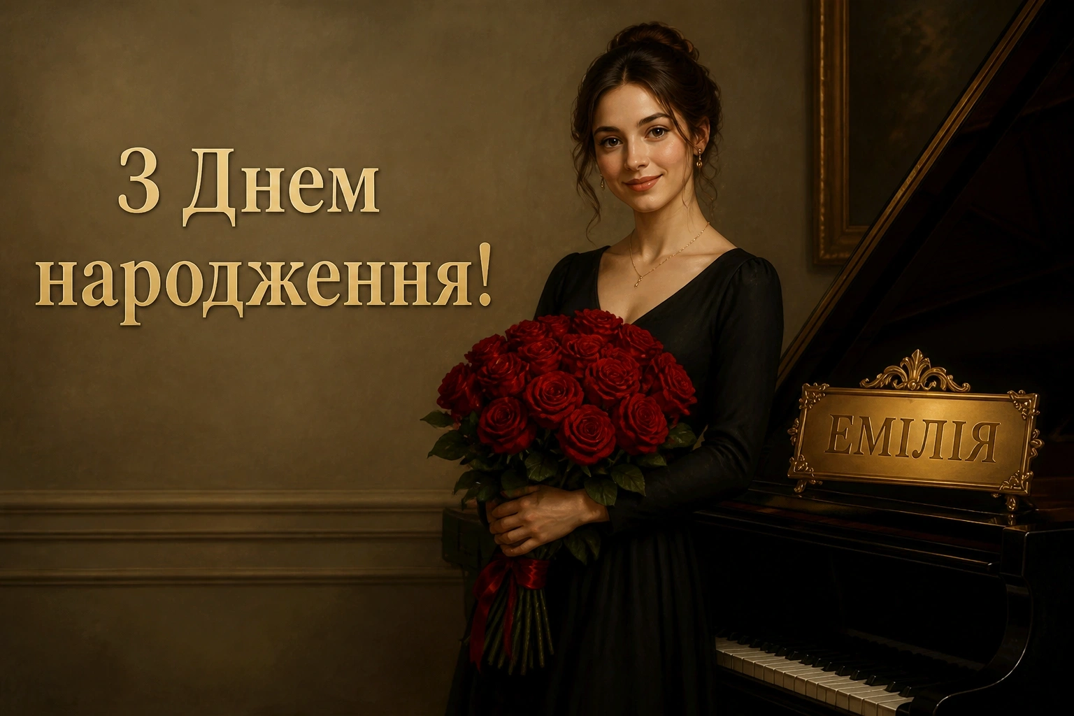 з днем народження емілія