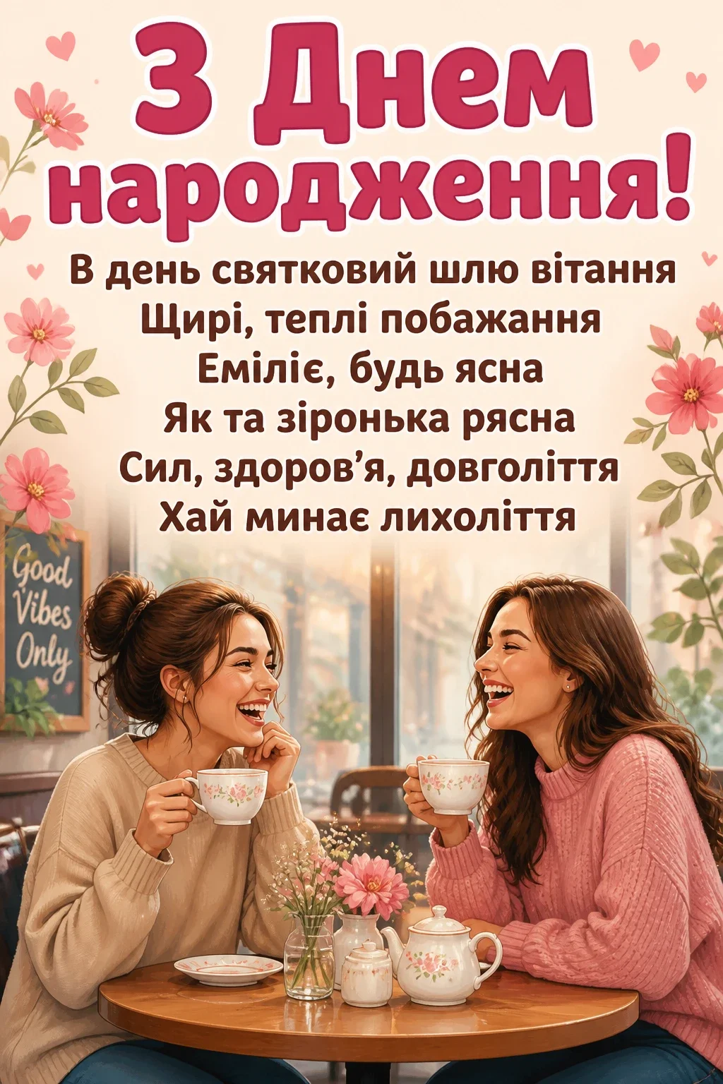 з днем народження емілія