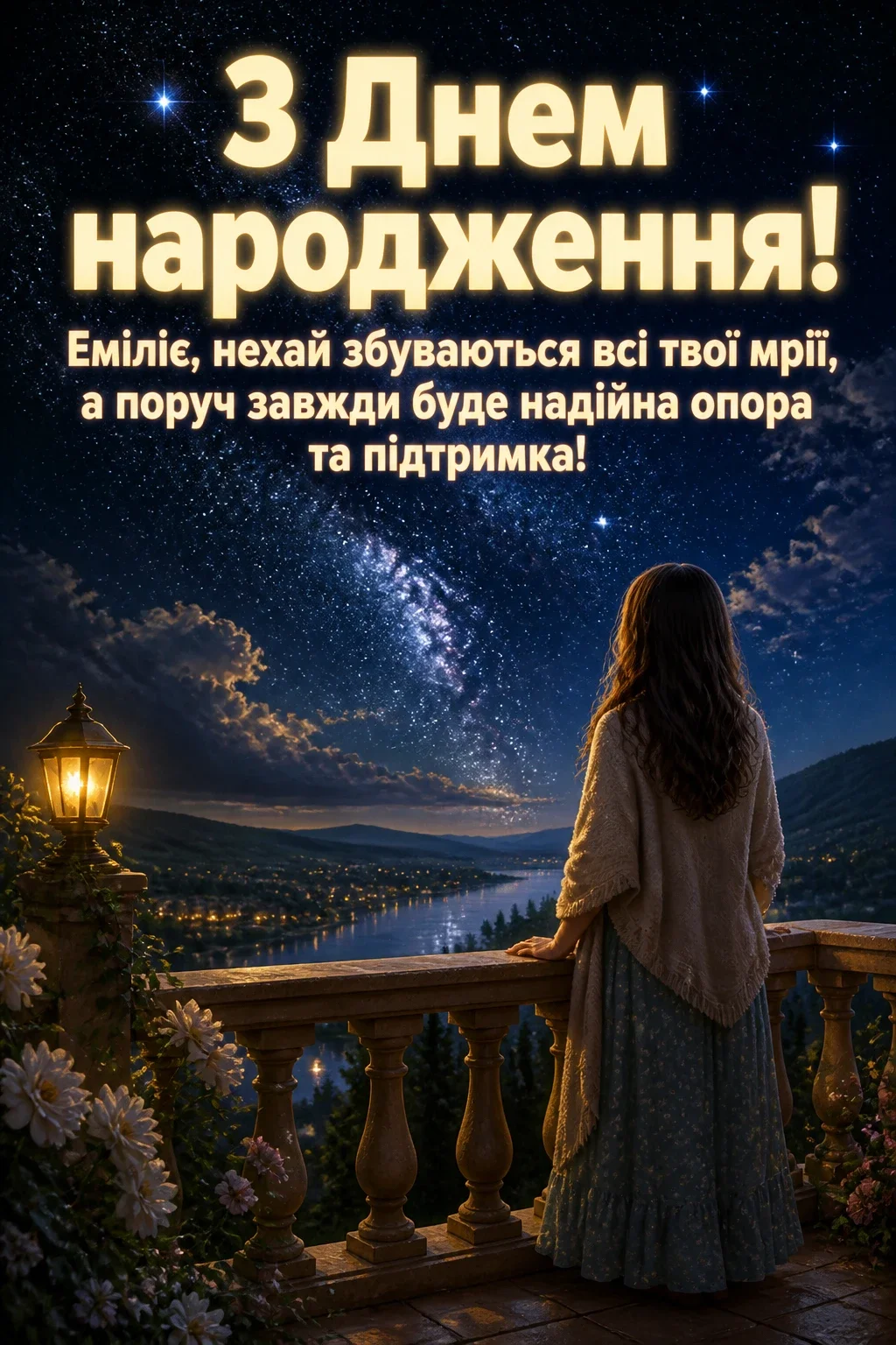 з днем народження емілія