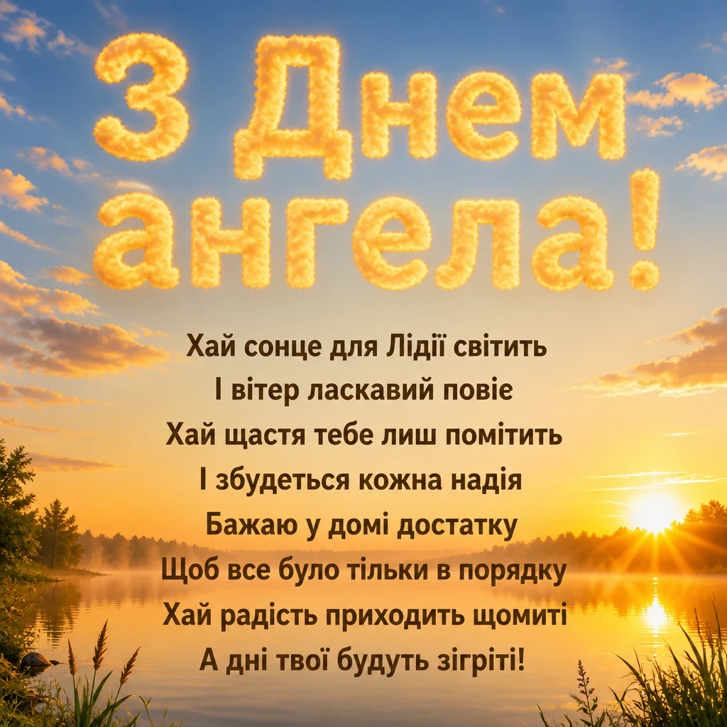 ліда листівки з днем ангела лідії ліда листівки з днем ангела лідії