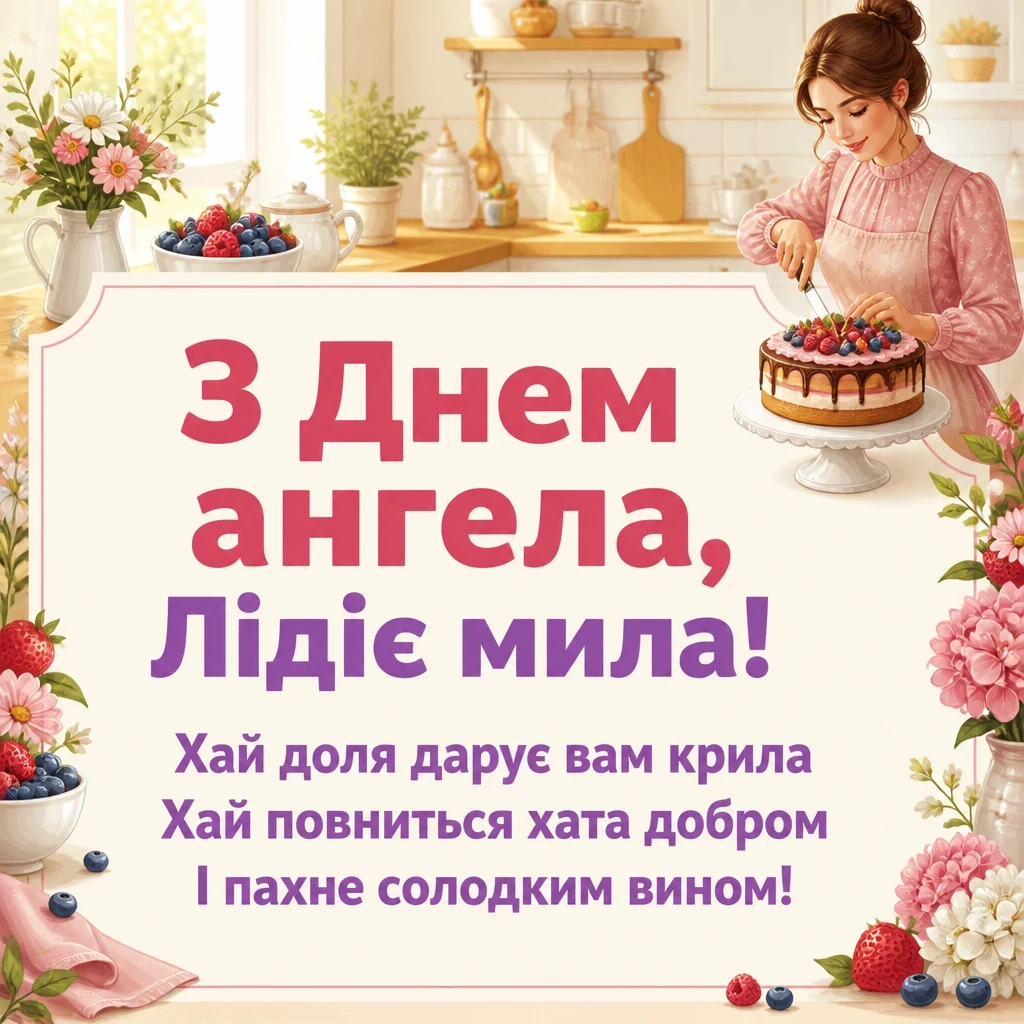 ліда листівки з днем ангела лідії ліда листівки з днем ангела лідії