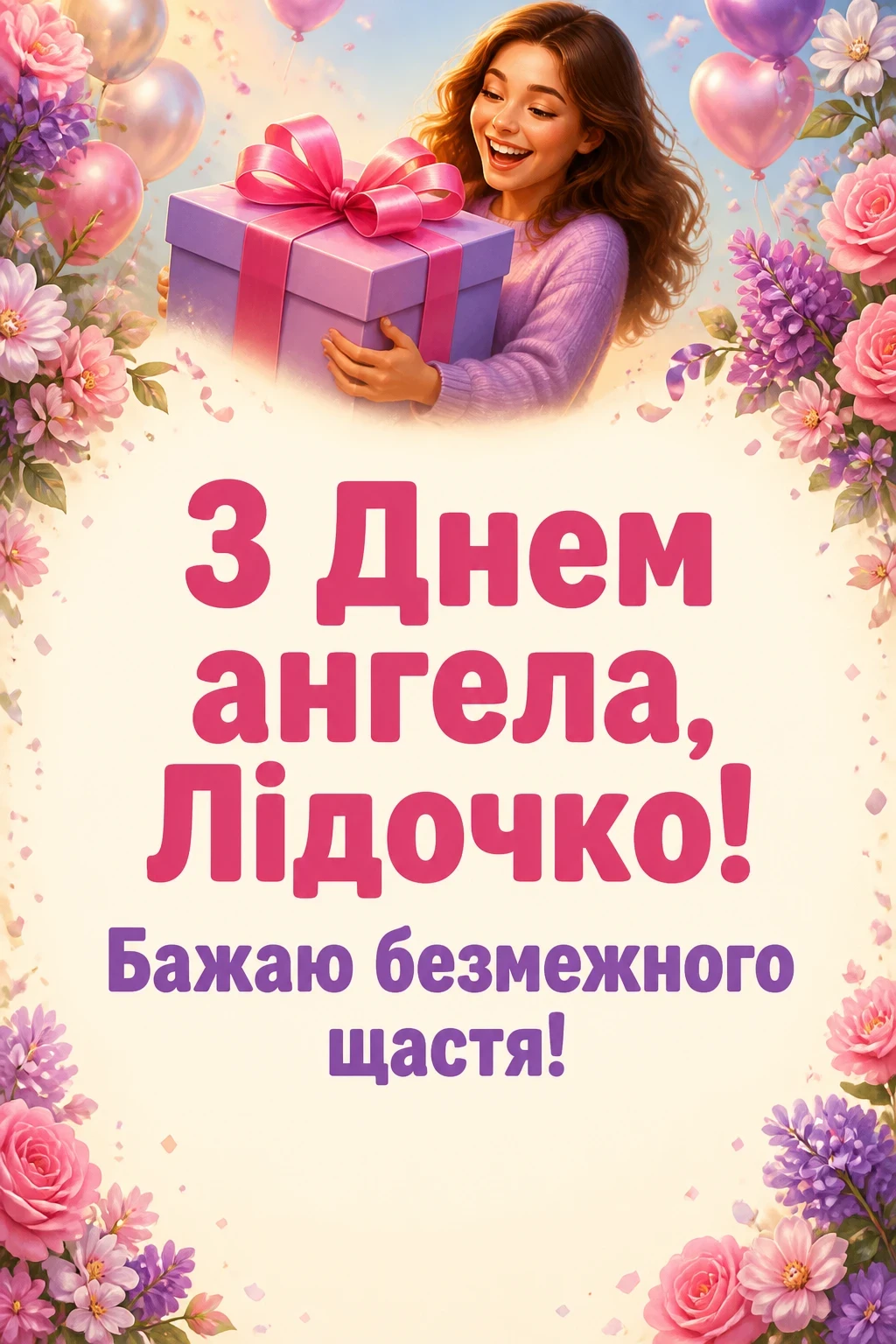 ліда листівки з днем ангела лідії ліда листівки з днем ангела лідії