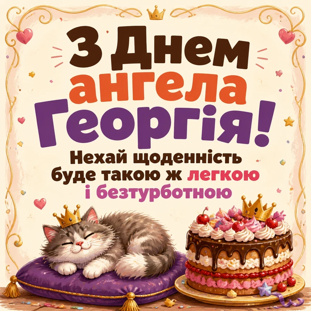 з днем ангела георгія з днем ангела георгія