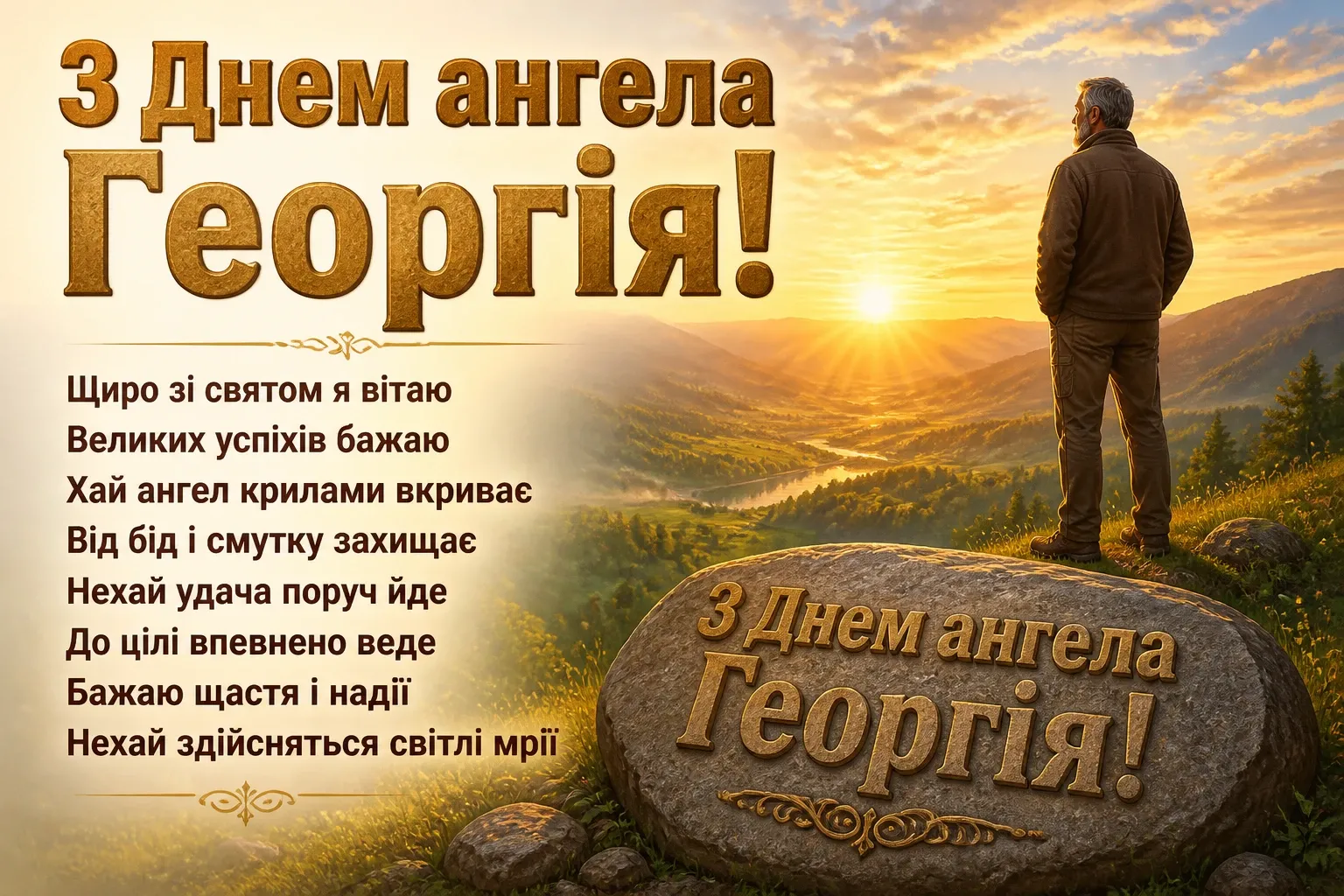 з днем ангела георгія з днем ангела георгія
