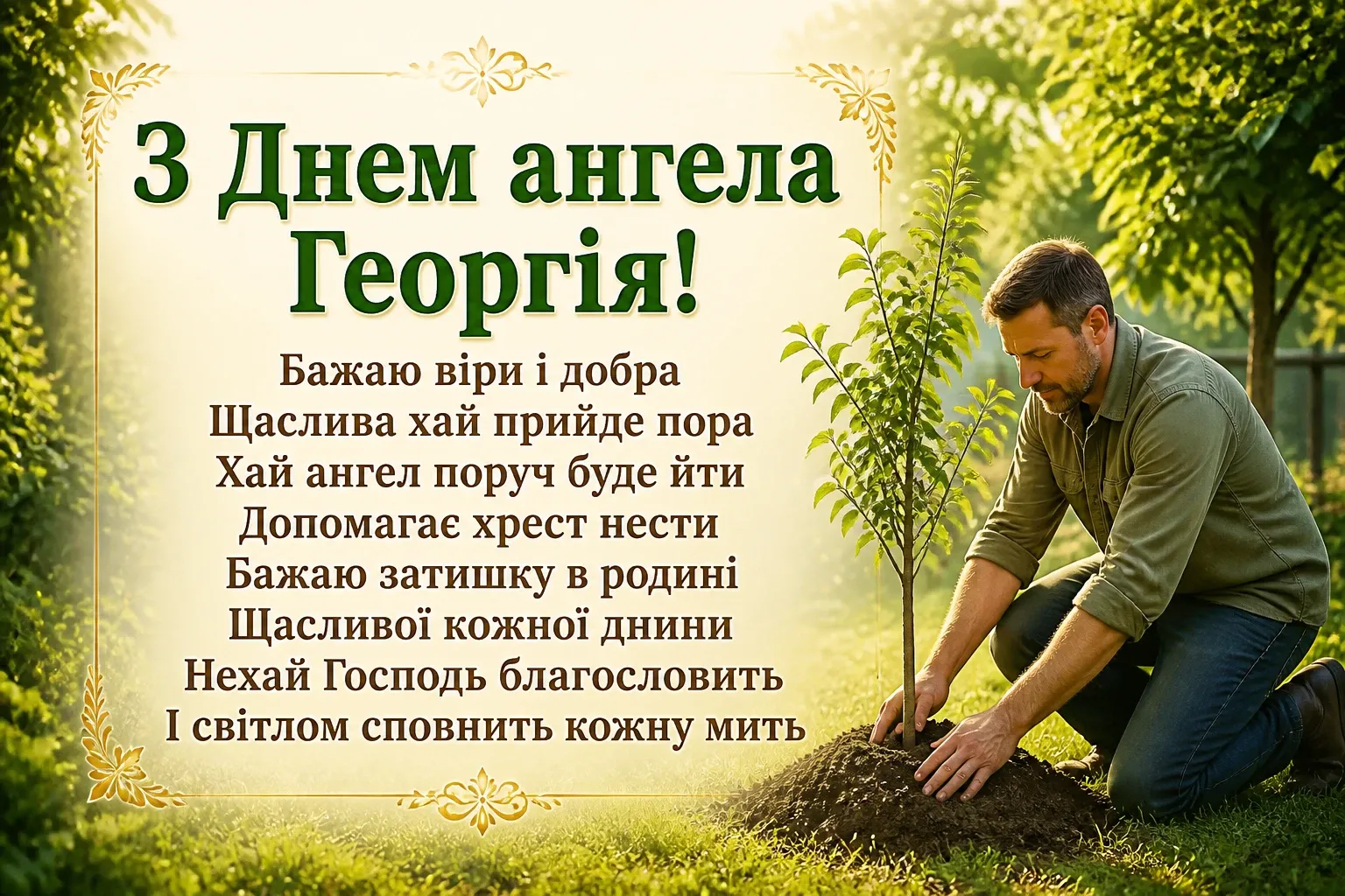 з днем ангела георгія з днем ангела георгія
