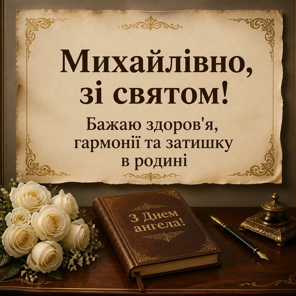 з днем ангела михайлівни з днем ангела михайлівни