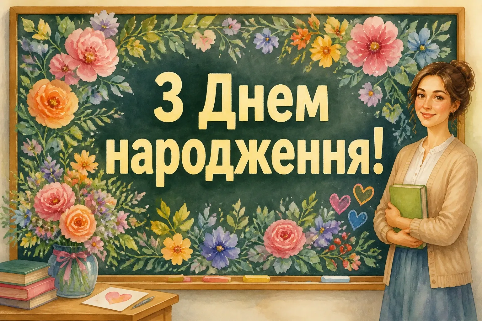 з днем народження люба вчителько з днем народження люба вчителько