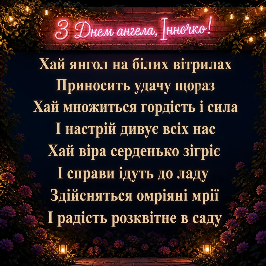 з днем ангела інночка з днем ангела інночка