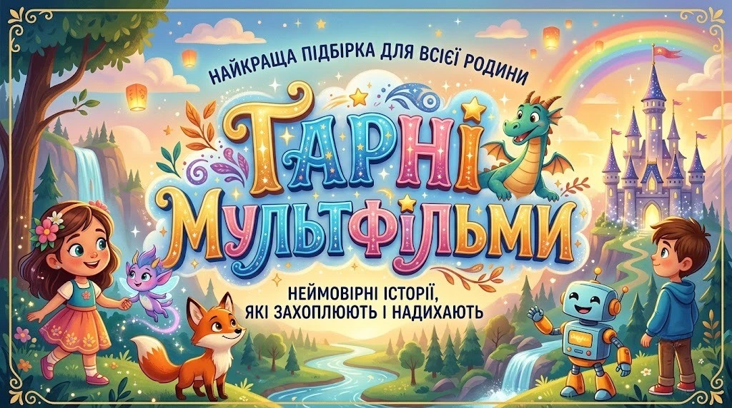 Гарні мультфільми зі всього світу для будь-якого настрою